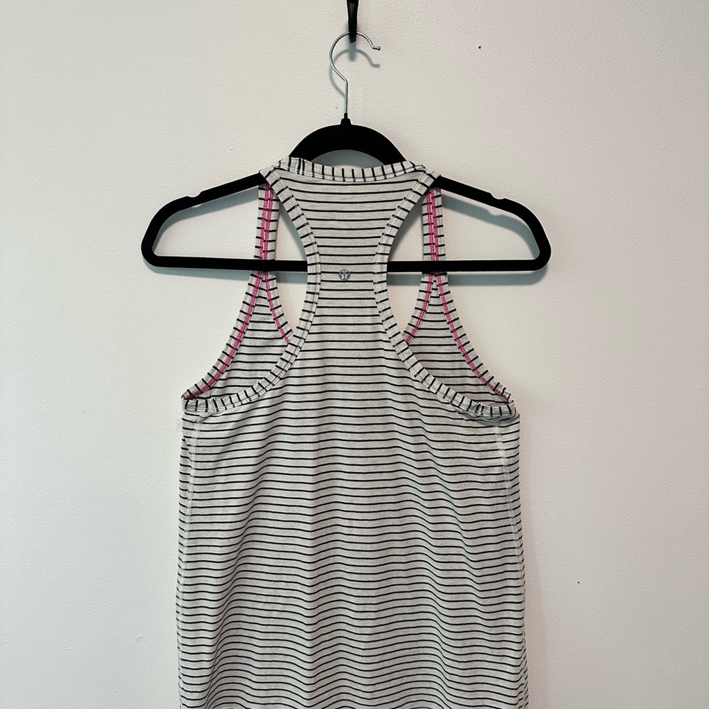 Striped Racerback Tank Top - Picture 3 of 3